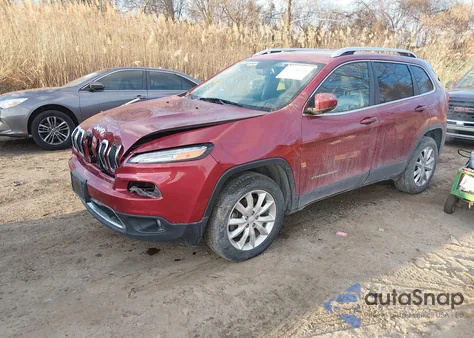 2017 Jeep Cherokee Limited 4X4 из США, поврежденный, VIN 1C4PJMDSXHW651966
